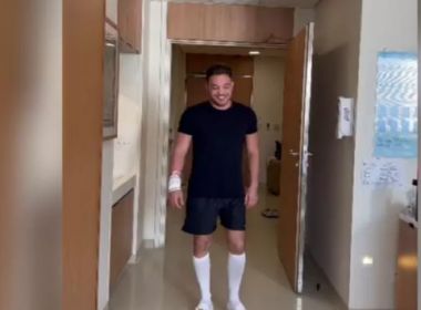 Wesley Safadão recebe alta de hospital onde fez cirurgia para retirar hérnia de disco