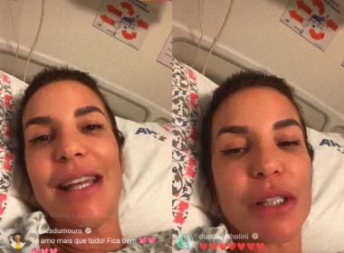 Internada, Ivete faz live direto do hospital e cita eleições: 'Está vindo um tempo novo'