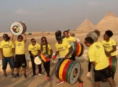 Olodum viaja para o Egito e se apresenta pela primeira em festival de jazz