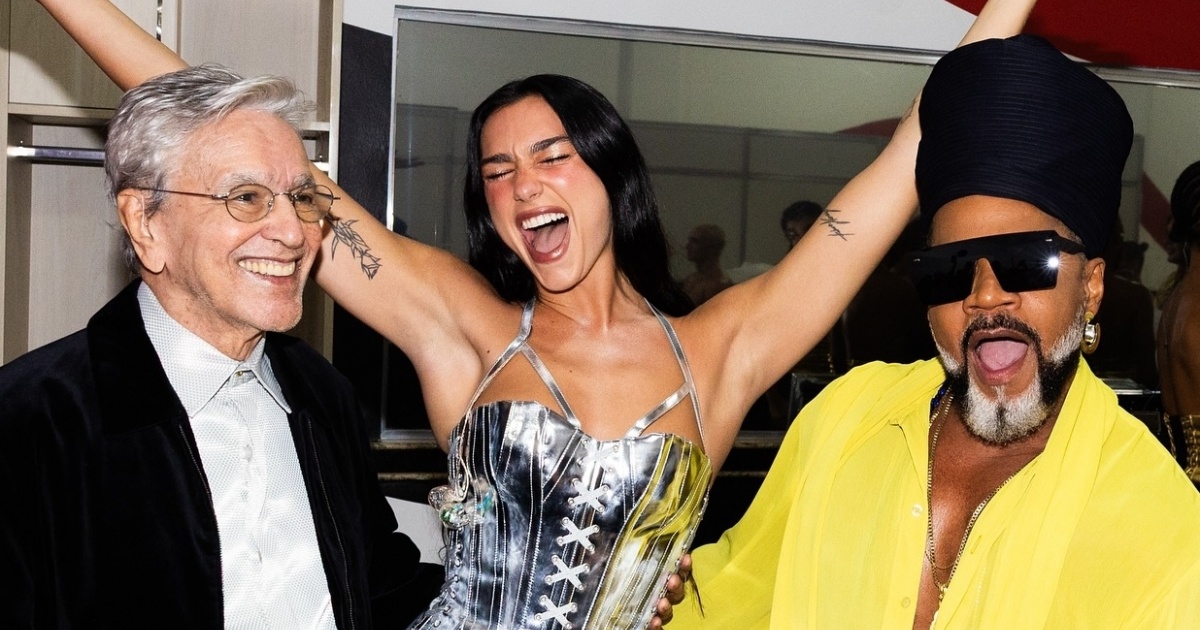 Dua Lipa Incendeia Palco com Carlinhos Brown e Caetano Veloso: Veja o Show Histórico!