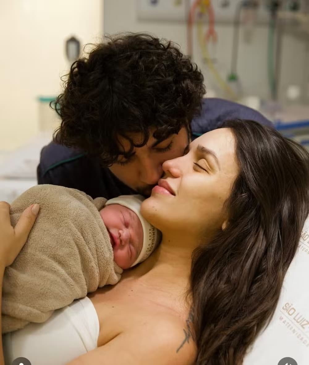 Nasce Zuza, filha de Rafa Kalimann e Nattan