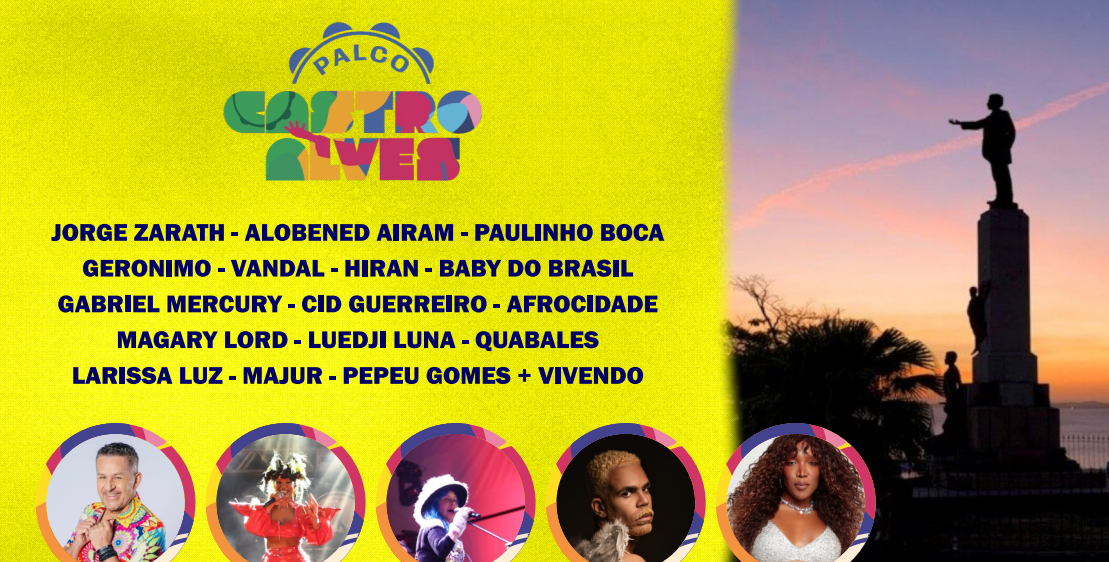 Captura de tela da programação 2026