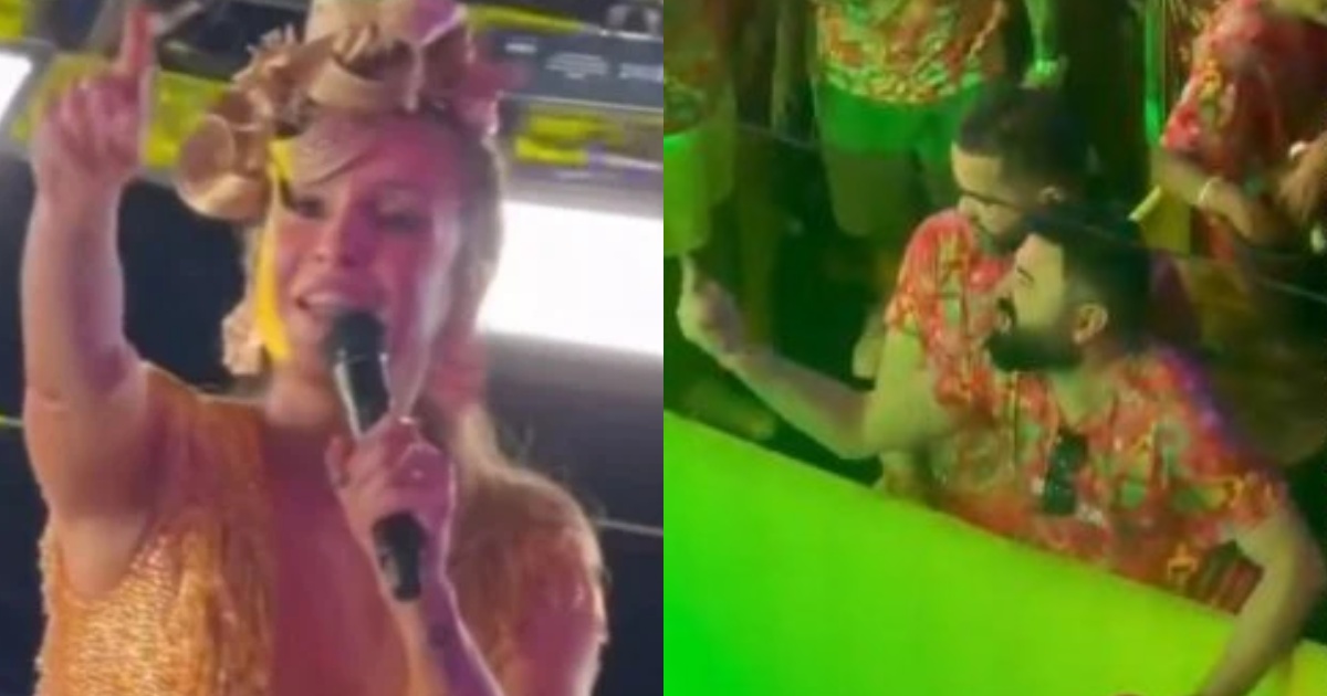 VÍDEO: Claudia Leitte é atacada por folião e homem deixa camarote após ser agredido por público do evento