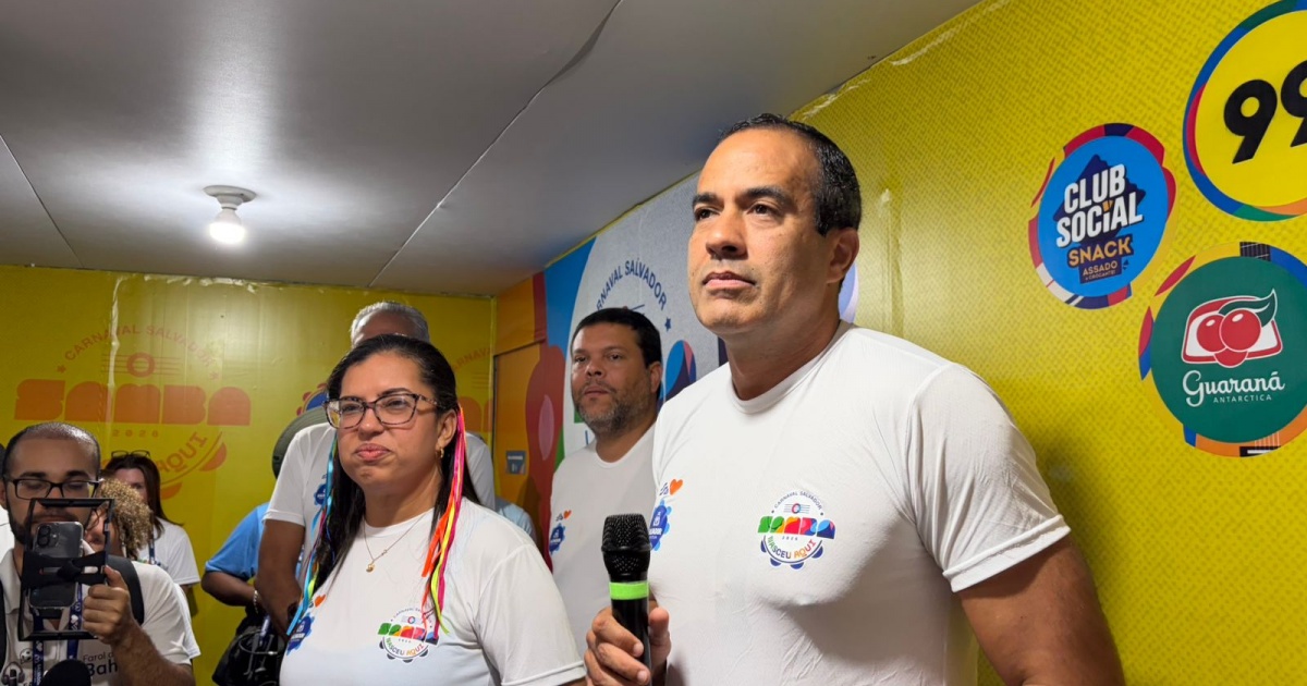 Bruno Reis afirma que Comcar e blocos irão recorrer decisão da Justiça sobre prioridade de Daniela Mercury no Carnaval