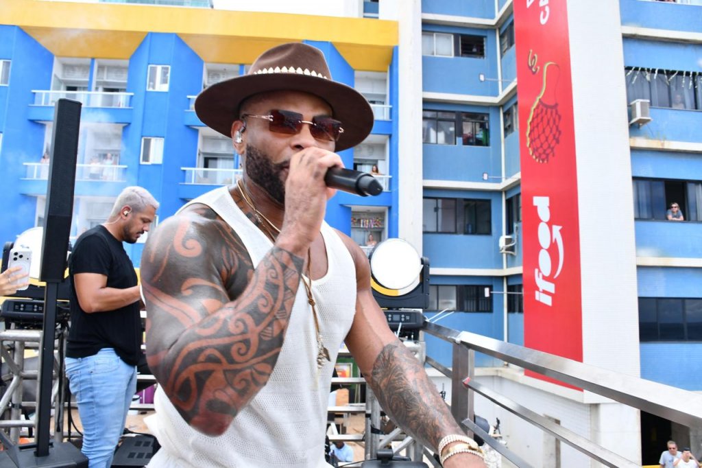 Tony Salles durante o Carnaval