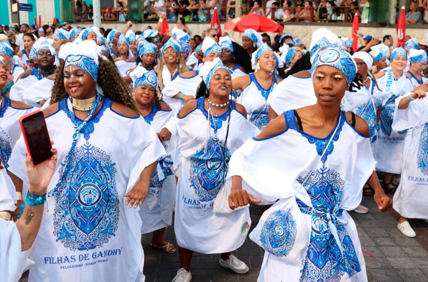 Primeiro afoxé femino do Brasil, Filhas de Gandhy pode se tornar Patrimônio Cultural Imaterial de Salvador 14 Afoxé Filhas de Gandhy