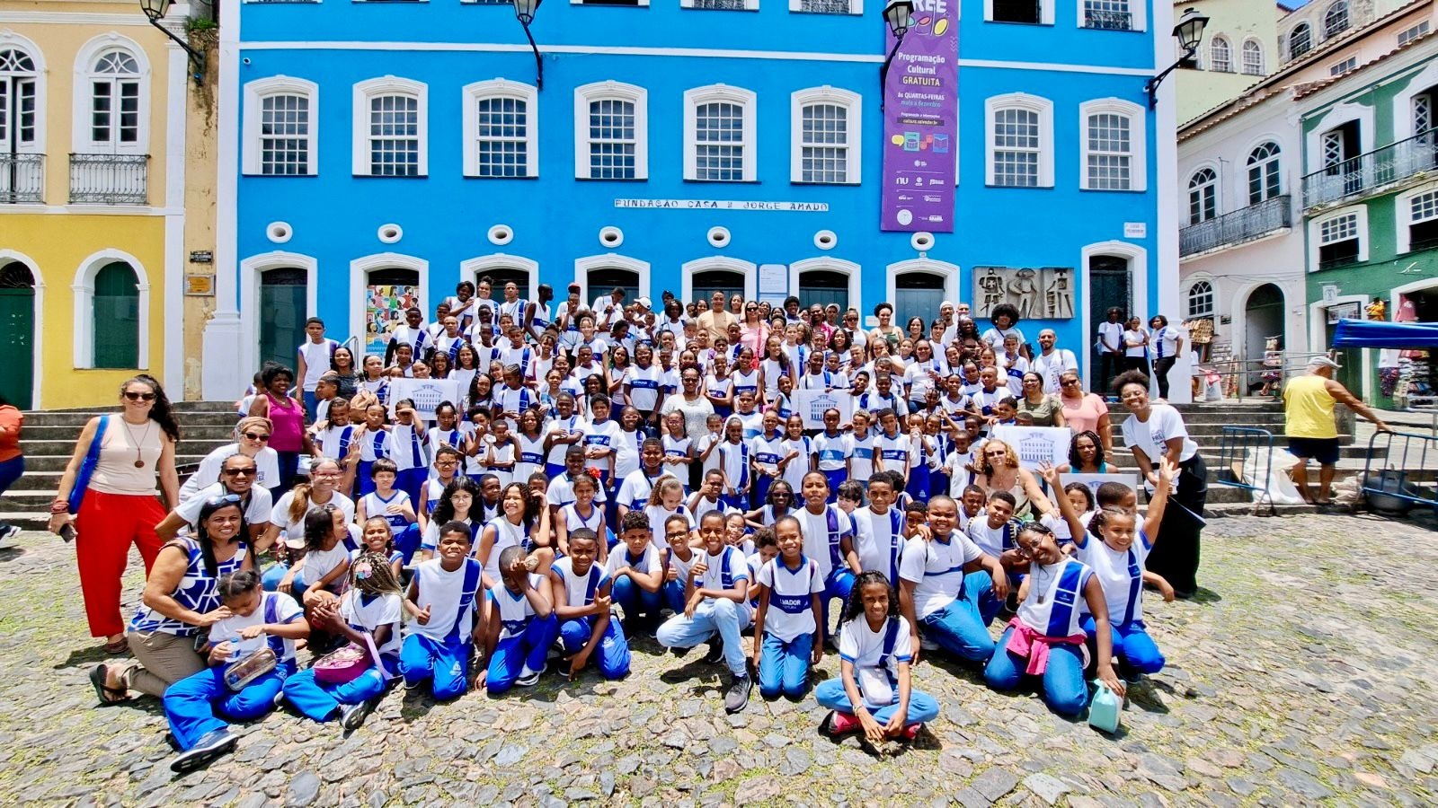 Projeto ‘Uma Quarta de FreePelô’ inicia nova temporada com contação de histórias no Pelourinho