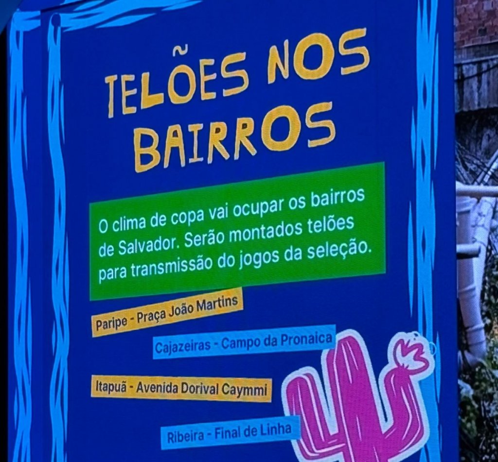 “Seleção no São João”: Timbalada é a primeira atração confirmada em evento da Prefeitura para jogos da Copa do Mundo 6 Evento de lançamento