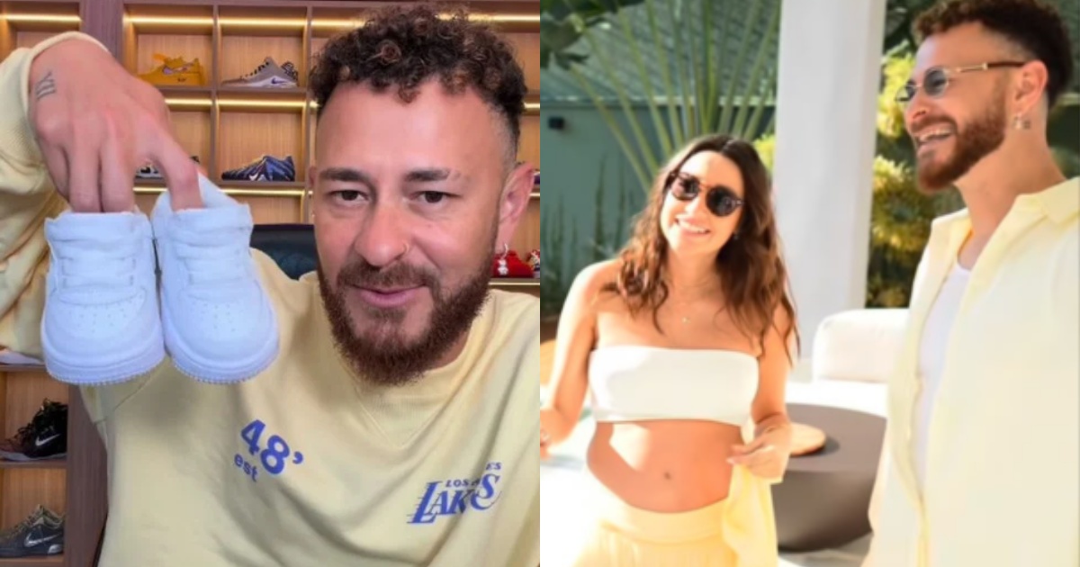 Fred Bruno anuncia chegada do segundo filho