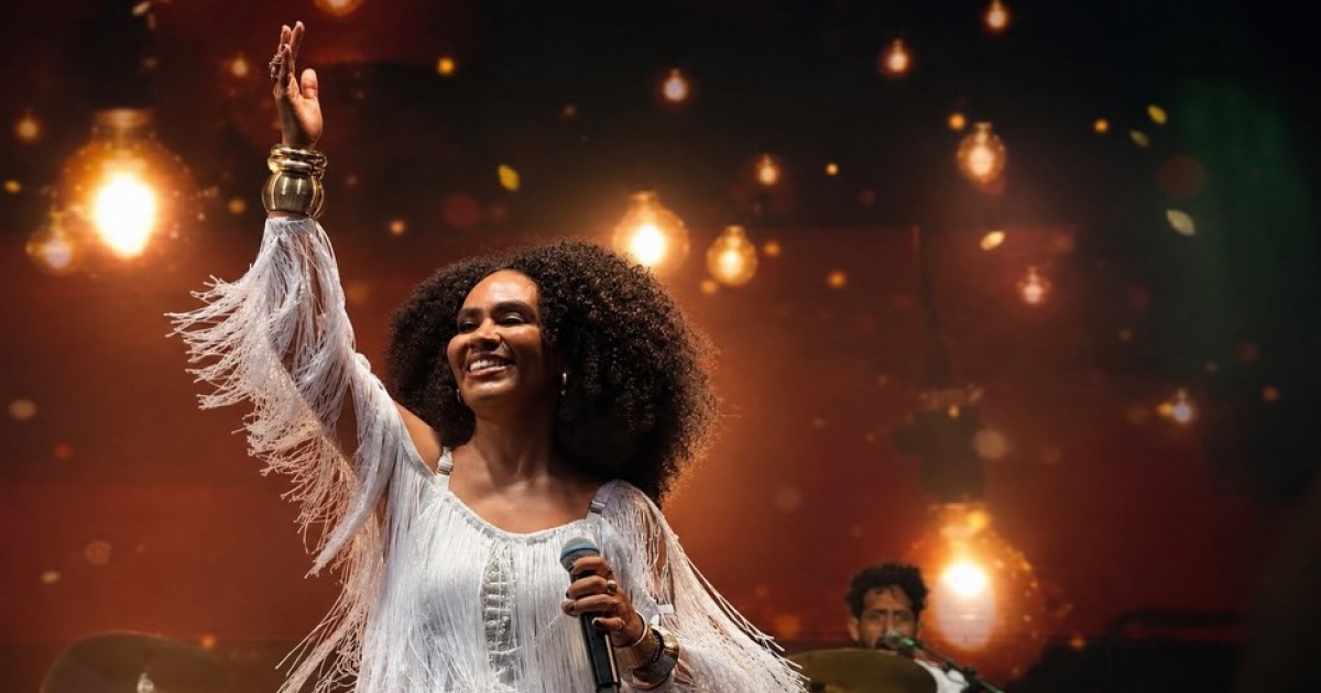 Mariene de Castro leva samba baiano à Lavagem de Madeleine em Paris