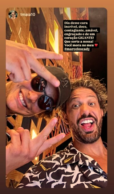 Marcelo Sangalo celebra 17 anos