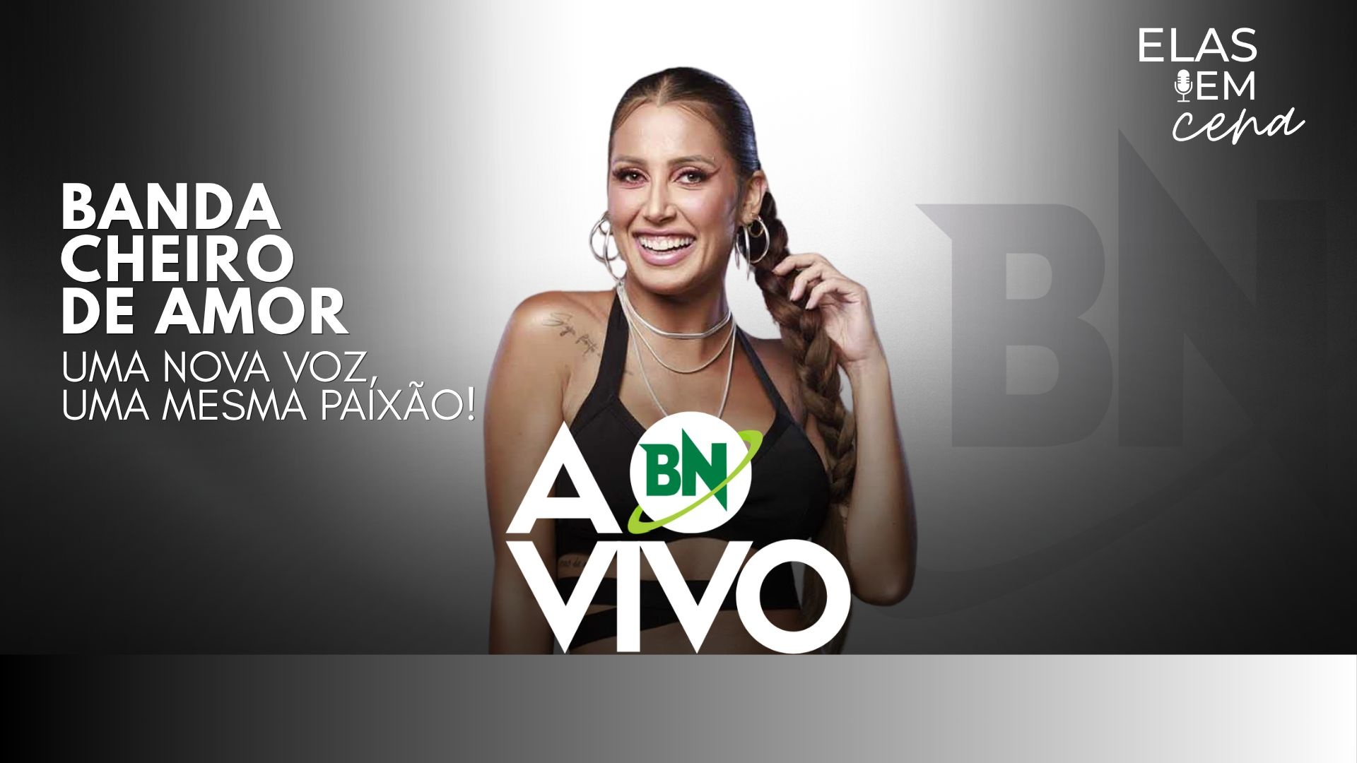 Podcast ‘Elas em Cena’ recebe Raquel Tombesi, vocalista da banda Cheiro de Amor