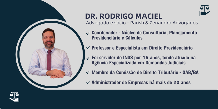 Entendendo a Previdência: Auxílio-doença e perícia do INSS: como garantir seus direitos diante das filas e atrasos 1 Assinatura%20Rodrigo%20Maciel