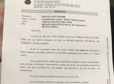 Feira: Juiz dá bronca em advogado por usar verbo 'dever' no modo imperativo