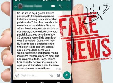Fake News: Justiça Eleitoral desmente mensagem de Whatsapp sobre votos nulos