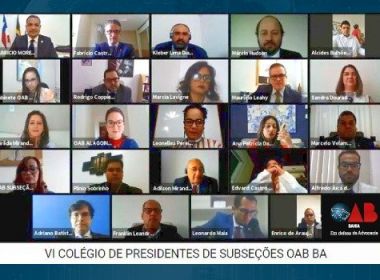 Presidentes de subseções da OAB querem retomada imediata das atividades no Judiciário