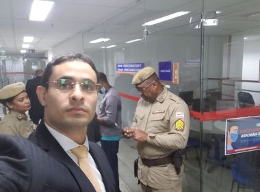 Advogado sem vacina tenta forçar entrada em Fórum do Imbuí e é expulso pela polícia