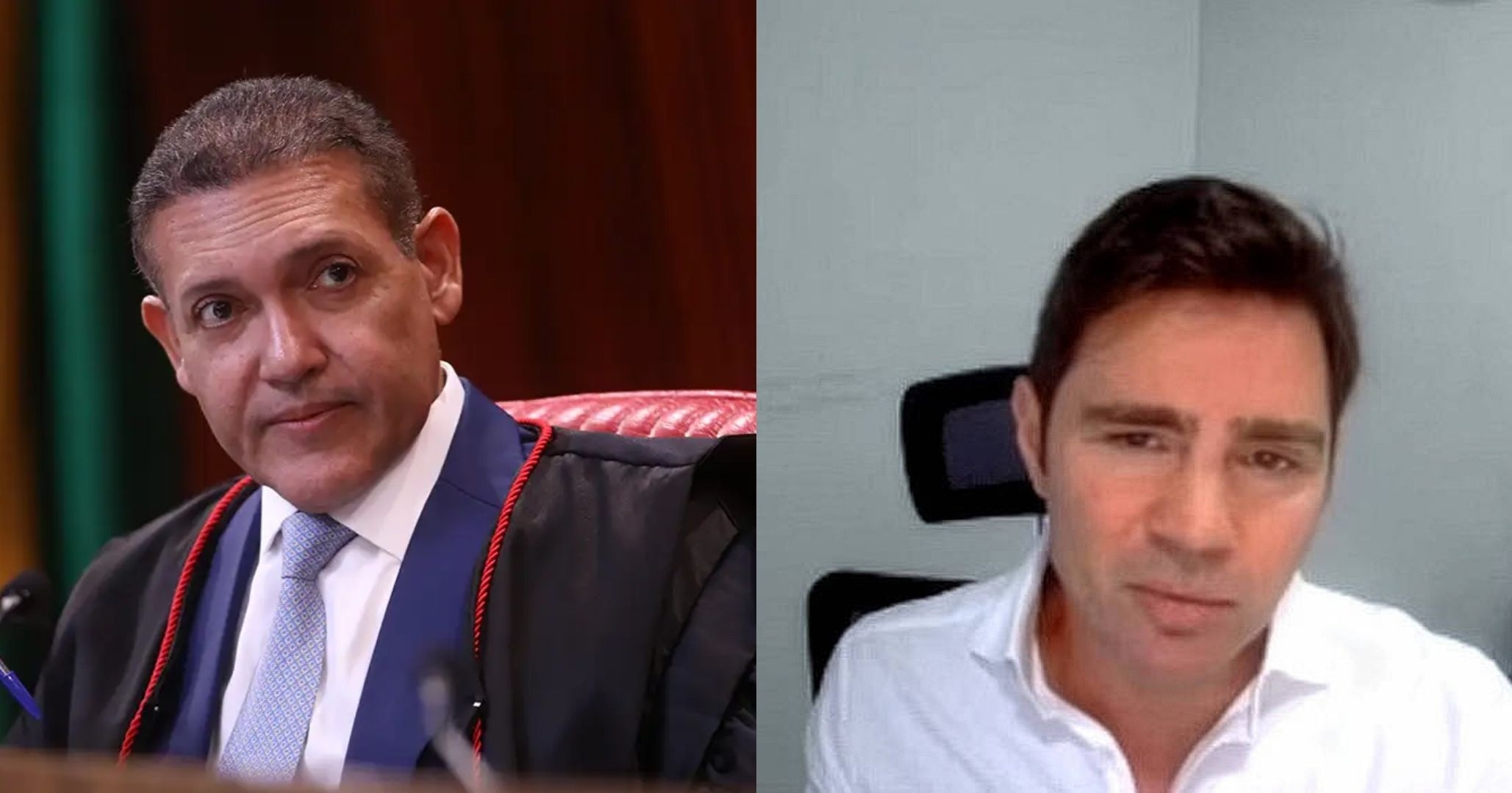 Mensagens revelam que ex-banqueiro organizou festa com acompanhantes para ministro do STF