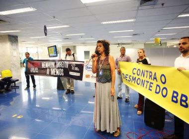 Jussara Barbosa, secretária-geral do Sindicato dos Bancários da Bahia