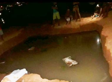 Caldeirão Grande: Menino morre em buraco de obra de esgoto sem sinalização
