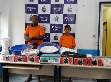 Feira: DTE apreende carga de cocaína de meio milhão que seria vendida na Micareta