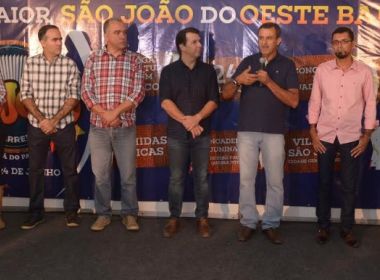 Barreiras: Prefeito abre programação do 'Arraiá do Parque'