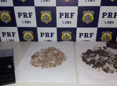 Seabra: Mulher é presa ao levar pedras de diamante avaliadas em R$ 700 mil