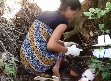 Mulher acusada de matar e enterrar bebê em Itabuna confessa crime: 'Eu queimei ele'