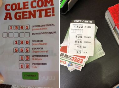 Feira de Santana: Juíza determina busca e apreensão de ‘santinhos’ com imagem de Lula