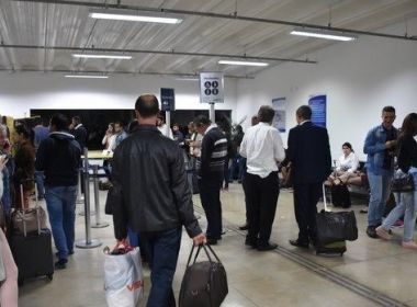 Conquista: Mau tempo provoca cancelamento de voos