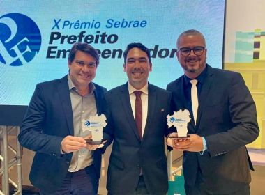 Madre: Prefeito recebe prêmios em inovação e apoio a microempreendedor