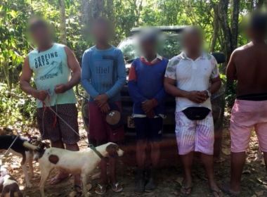 Porto Seguro: Cinco são presos por caça a animais silvestres 