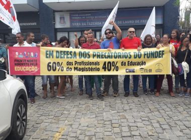 Lauro de Freitas: Professores cobram dívida judicial do Fundef