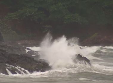 Litoral Sul: Marinha emite alerta de mau tempo; ventos podem chegar a 61km/hora