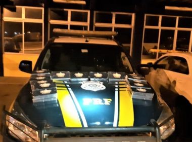 Feira: PRF-BA apreende carga de cocaÃ­na avaliada em R$ 450 mil 