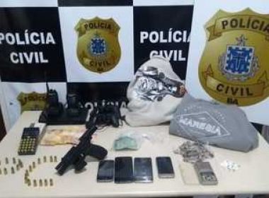 Quarteto suspeito de assaltar fazendas é preso em Eunápolis