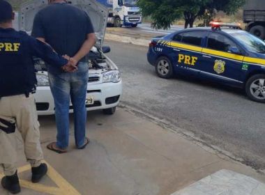 Ibotirama: PRF-BA prende homem pela 2ª vez em menos de 3 meses com carro roubado