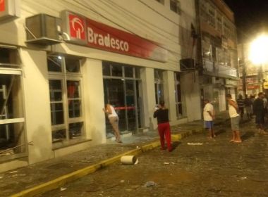 Bandidos atacam bancos e lojas em Itororó; Pelotão da PM também é alvo
