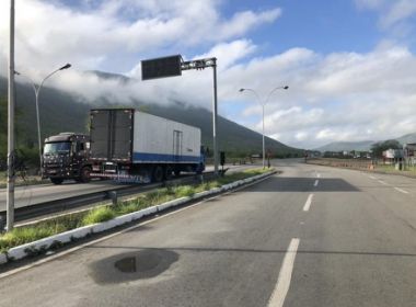 Estradas da Bahia seguem sem paralisação de caminhoneiros nesta segunda