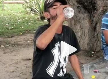 Morte de catador que ingeriu garrafa de bebida alcóolica inteira por dinheiro é investigada