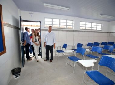 Rui Costa inaugura nova escola e ponte em Prado, no extremo sul da Bahia