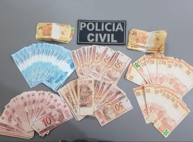 Irecê: Polícia Federal e Civíl apreendem mais de R$ 4 mil em notas falsas