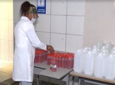 Ilhéus: Estudantes fabricam e doam sabão para hospitais e Corpo de Bombeiros