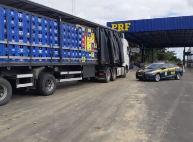 Conquista: PRF apreende mais de 21 mil litros de cerveja em ação contra sonegação fiscal