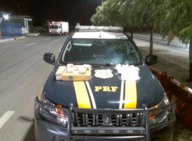 Barreiras: Motorista de ônibus é preso ao levar carga com 10 kg de maconha e 1 kg de cocaína