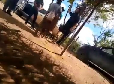 Vídeo mostra ameaça de homem a tupinambás em Eunápolis: 'Já morreu quatro aqui'