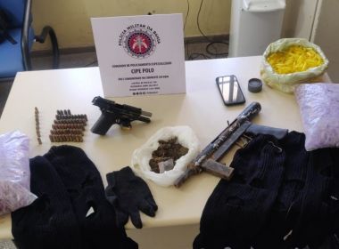 Dias D'Ávila: Homem morre e armas são apreendidas após confronto com a PM, diz SSP