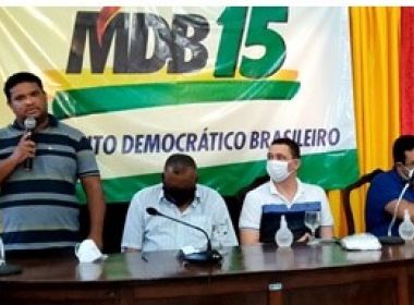 Macarani: Com prefeito no 'limbo', MDB deve apoiar nome de fora da sigla 