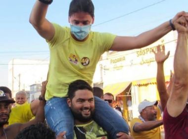 Itaquara: Ato de campanha de prefeito tem aglomeração e apoiadores sem máscaras