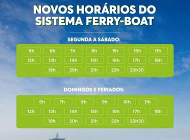 Ferry-boat, lanchas e Catamarãs voltam a operar em horários convencionais 